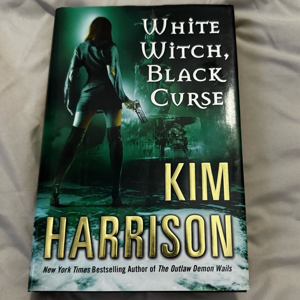 Hardcover Book: White Witch, Black Curse by Kim Harrison, Great condition